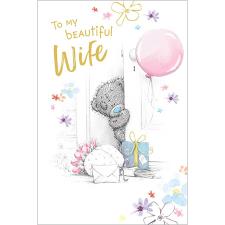 Beautiful Wife Me to You Bear Birthday Card Image Preview